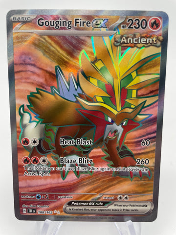 Gouging Fire ex TEFen 188/162 Full Art Double Rare