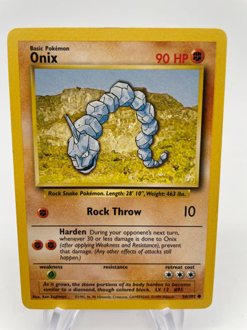 Onix - Base Set 56/102 HP