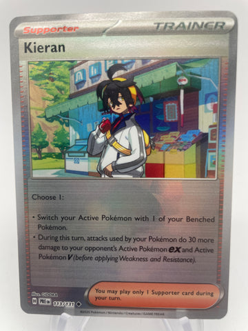 Kieran 113/131 PREen Reverse Holo Pokeball