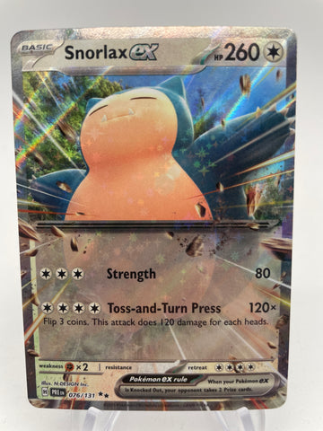 Snorlax ex 076/131 PREen