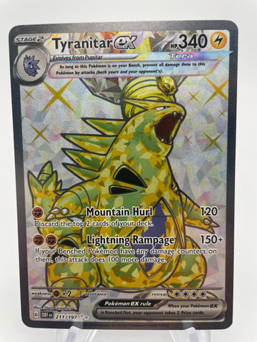 Tyranitar ex 211/197 OBFen