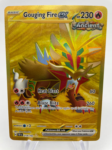 Gouging Fire ex TEFen 214/162 Ultra Rare Gold