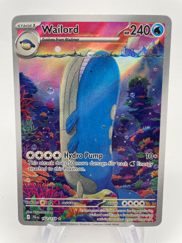 Wailord 162/159 JTGen Illustration Rare