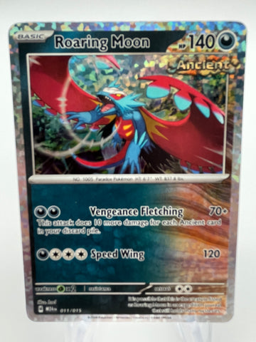 Roaring Moon Holo 011/015 M24en McDonalds