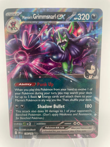 Marnie's Grimmsnarl ex DRIen 136/182 Double Rare