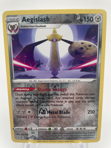 Aegislash 107/163 Reverse Holo RH