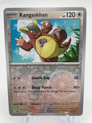 Kangaskhan 151/182 Reverse Holo RH