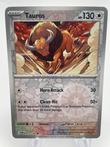 Tauros 152/182 Reverse Holo RH