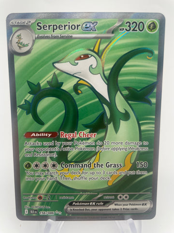 Serperior ex BLKen 156/086 Double Rare Full Art