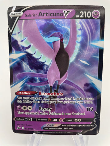 Galarian Articuno V  (058/198)